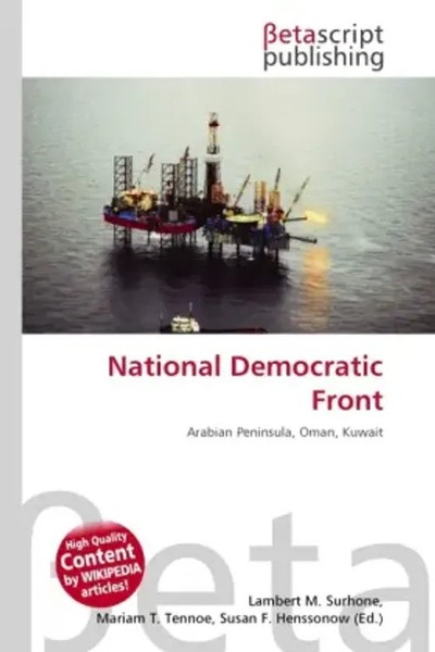 Lambert M. Surhone (U. A.) | National Democratic Front | Taschenbuch | Englisch-image