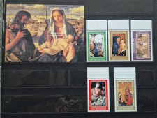 Briefmarken Mikronesien Weihnachten 2002 Mi.1346-50 + Block 13 Postfrisch