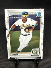 2020 Bowman #BCP-145 Robert Puason Chrome Prospects Oakland Athletics