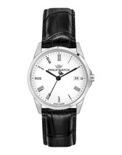 Montre Femme PHILIP WATCH  CAPETOWN R8251212501 Cuir Noir Blanc SWISS MADE