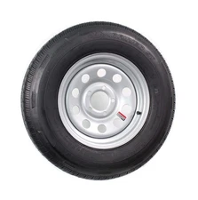 eCustomrim Radial Trailer Tire On Rim ST205/75R14 205/75-14 Load Range C 5 Lu...