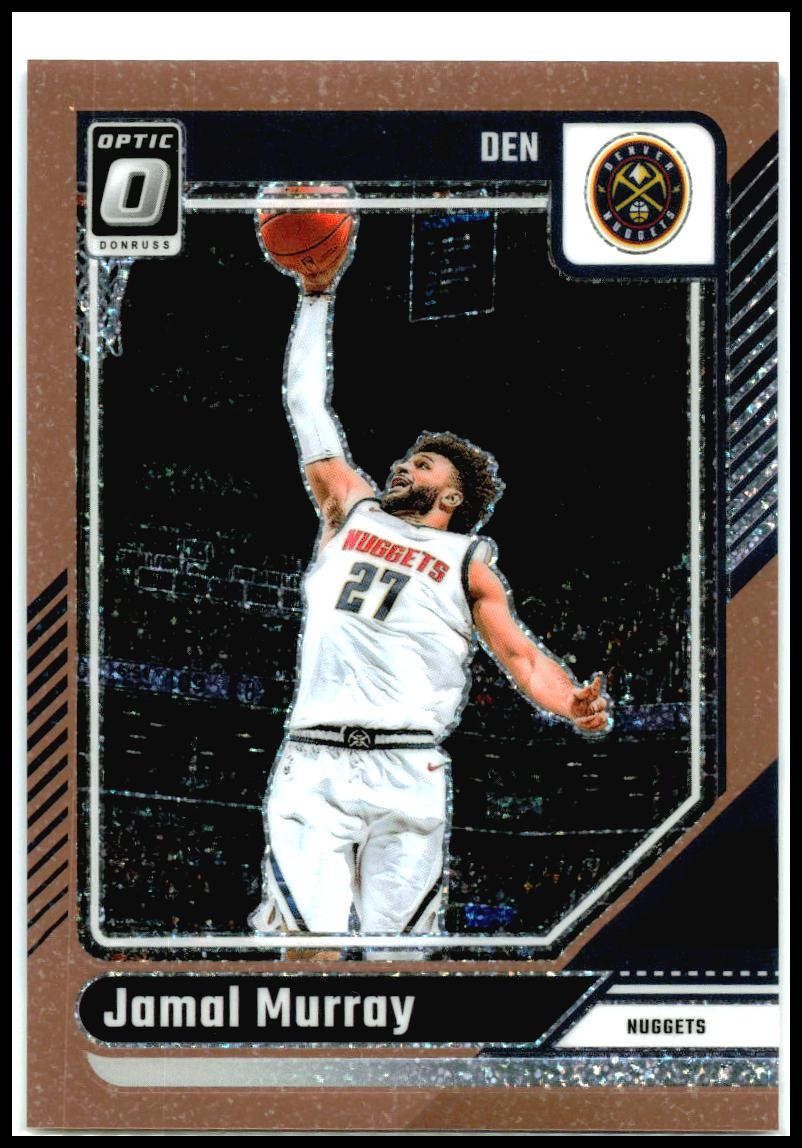 2024-25 Donruss Optic Copper Glitter #138 Jamal Murray #/99 Denver Nuggets