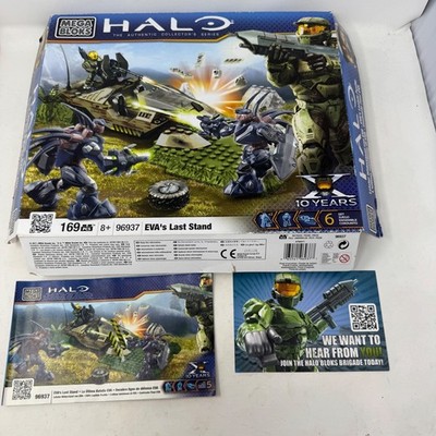 Mega Bloks Halo EVAs Last Stand 96937 Incomplete For Parts Only