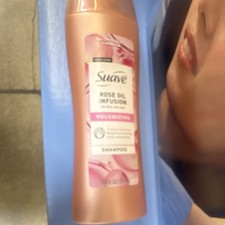 Suave Rose Oil Infusion Volumizing Shampoo 13 fl oz for Fine Hair