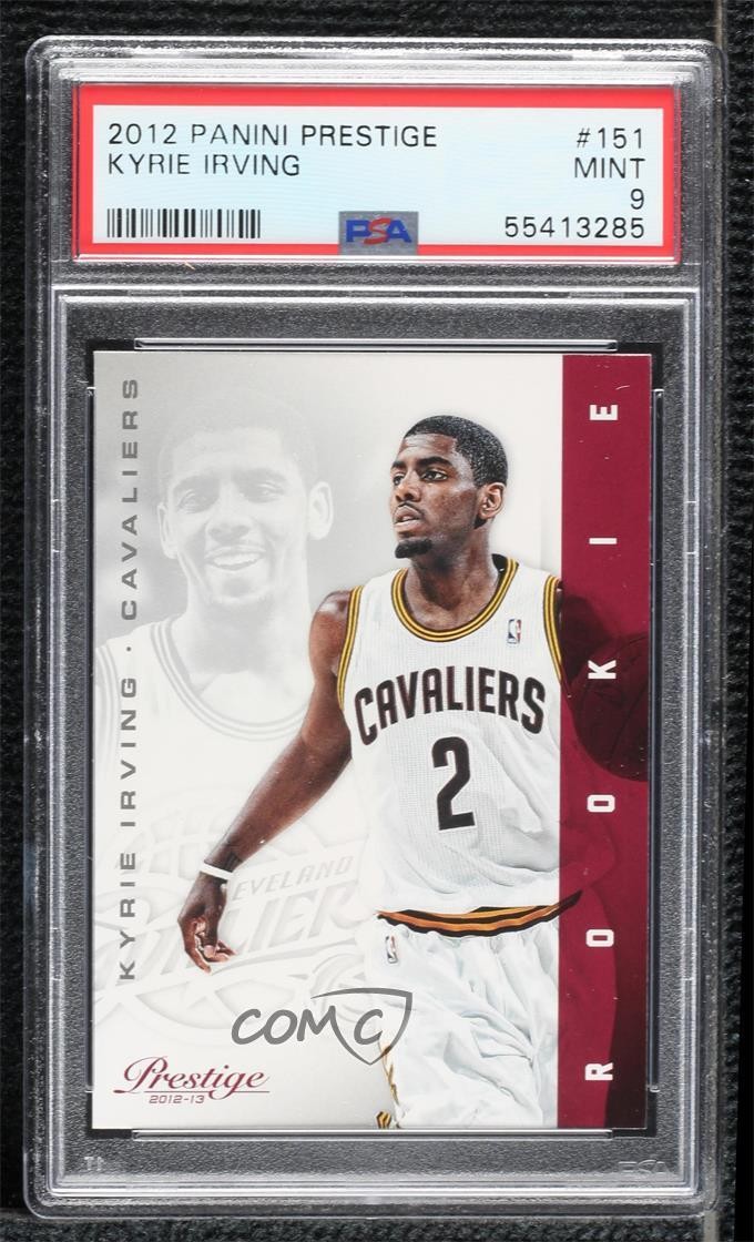 2012-13 Prestige Rookie Kyrie Irving #151 PSA 9 MINT 01c8