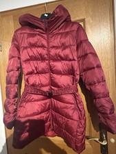 Miss Goodlife Steppmantel Jacke, Größe XL, rot