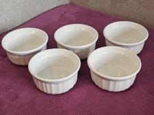 CorningWare French White 4 oz (115 ml) Ramekins - Set of 5