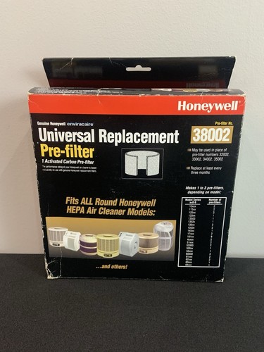 Genuine Honeywell Enviracaire Universal Replacement Pre-Filter 38002 - New