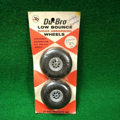 Du-Bro Smooth Low Bounce Wheels 2.5'' 