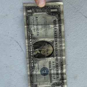 1957A United States $1 Banknote One Dollar Bill Circulated Uncertified