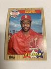 1987 Topps AllStar Ozzie Smith St Louis Cardinals 