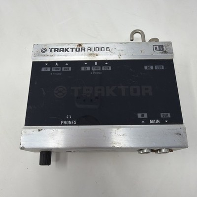 Native Instruments Traktor Audio 6 USB Audio Interface - Powers On - Untested