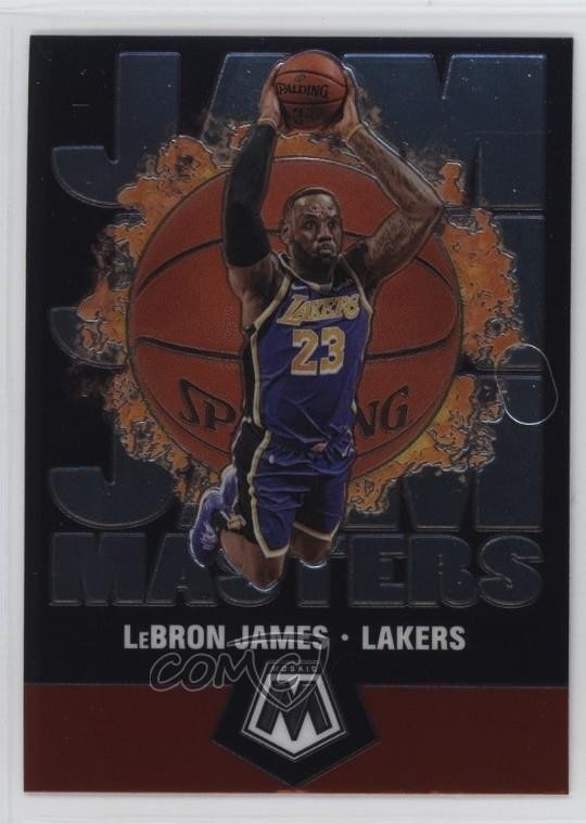 2019-20 Panini Mosaic Jam Masters LeBron James #16 0sp3
