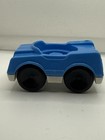 Fisher-Price Little People Blue Car Vehicle w/ Figure 1990 Vintage Chunky Girl — photo 6