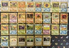 Vintage Pokemon WOTC Fossil 30 Card Lot Ditto Dragonite (NM)
