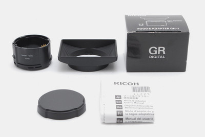 [UNUSED] Ricoh GH-1 Hood Conversion Lens for GR Digital I II From Vintage JAPAN