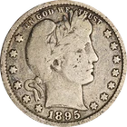 1895-P Barber Quarter