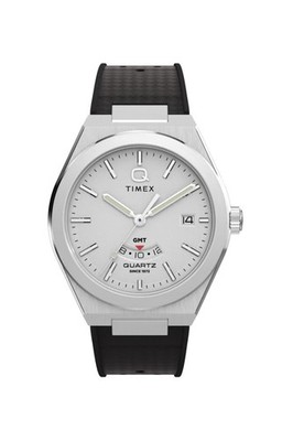 Timex Q Herren Continental GMT 39mm Uhr TW2Y12200