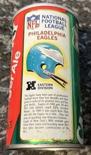 CANADA DRY GINGER ALE PHILADELPHIA EAGLES STRAIGHT STEEL HELMET CAN