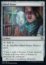 Magic/MTG Mind Stone CLB-325 Uncommon Englisch Light Played Foil