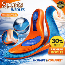 Strapazierfähige orthopädische Fußgewölbestütze Einlegesohlen, stoßdämpfende orthopädische Einlagen Neu