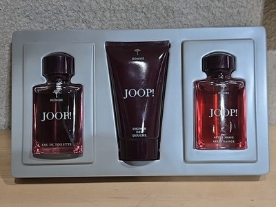 Vintage 90s Joop Gift Box Set Men's 2.5 Oz Cologne Aftershave Shower Gel Homme