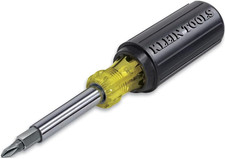 Klein Tools 32500 11-In-1 Screwdriver/Nut Driver Set, 8 Bits Phillips, Slotted