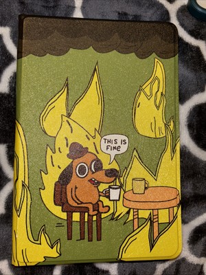 iPad Mini 1/2/3/4/5 Good Dog This Is Fine Meme Cases