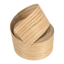 1-1/2"x10 ft Wood Edge Banding Pre-Glued Iron on Edging Strip White Oak