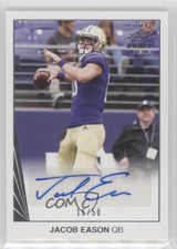 2020 Leaf Ultimate Draft 90 Leaf Auto 16/50 Jacob Eason #90-JE1 Auto uk2