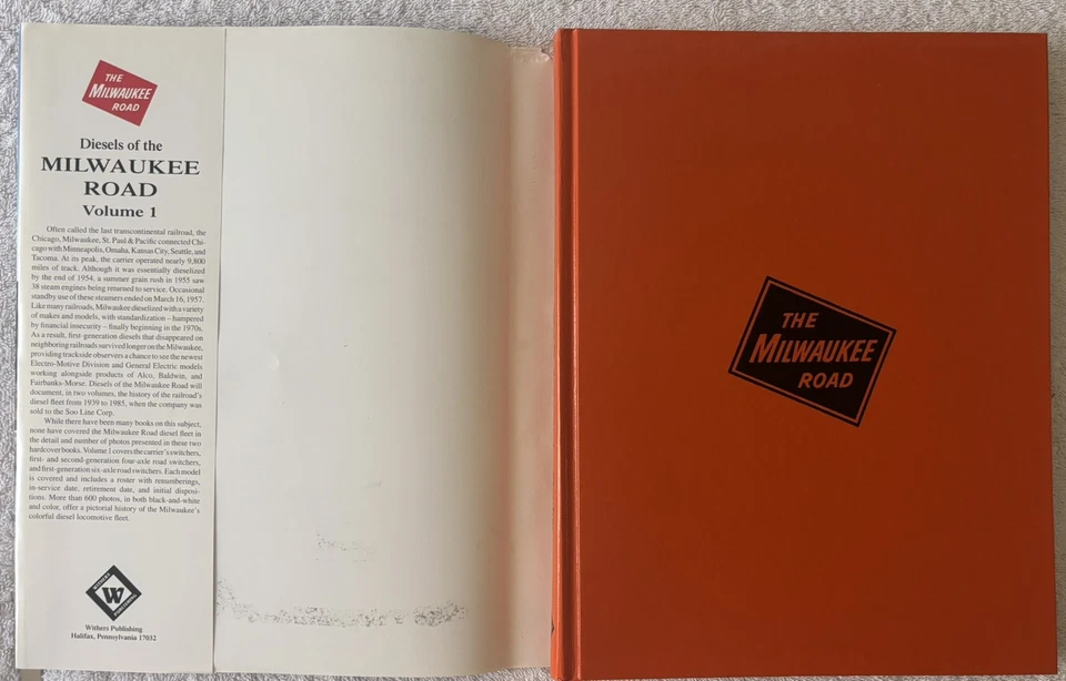 DIESELS OF THE MILWAUKEE ROAD, Vol. 1, J. Michael Gruber, 2010, First Printing - Image 4 of 4