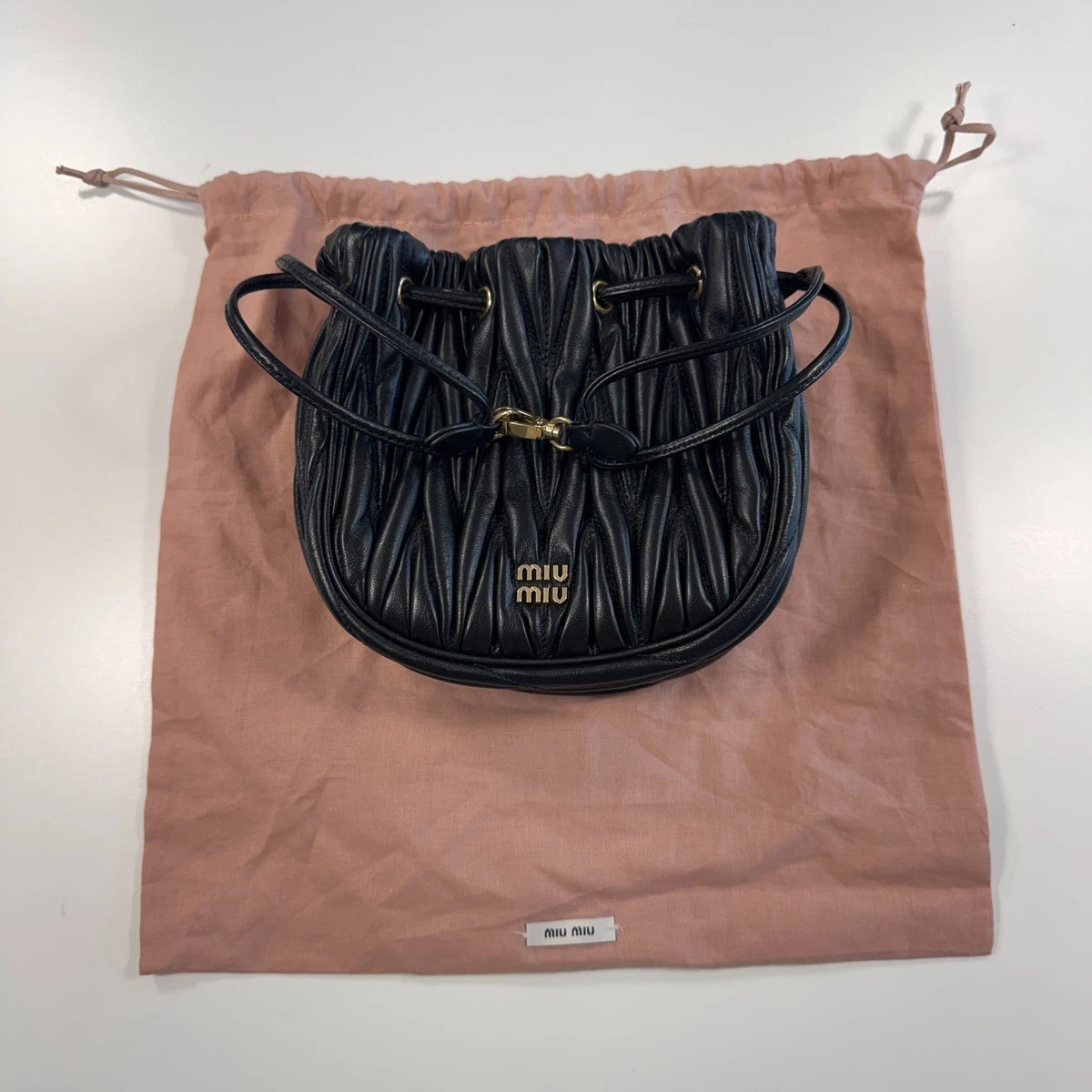 Miu Miu Leather Clutch Bags for Women for sale | eBay