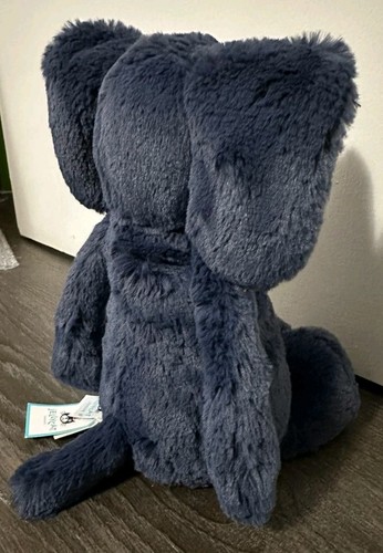 JellyCat Original Bashful Blue Elephant Authentic BNWT 12 Inch - Picture 9 of 9