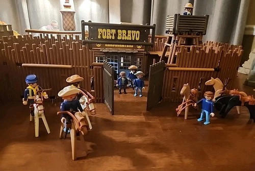 Vintage 1978 Playmobil Western Fort Bravo, Cavalry