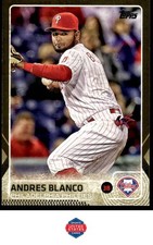 2015 Topps Update #US205 Andres Blanco Gold #/2015