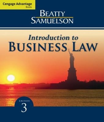 Introduction to Business Law Paperback Jeffrey F., Samuelson, Sus
