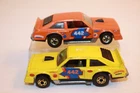 Two (2) Hot Wheels 1978 Vintage Flat Out Oldsmobile 442 Cars