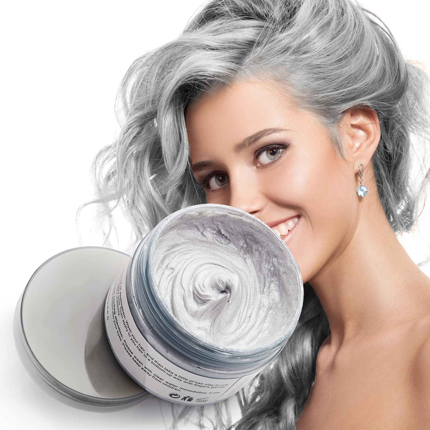 Wax, Natural Hairstyle Wax 4.23 Oz, Temporary Hairstyle C