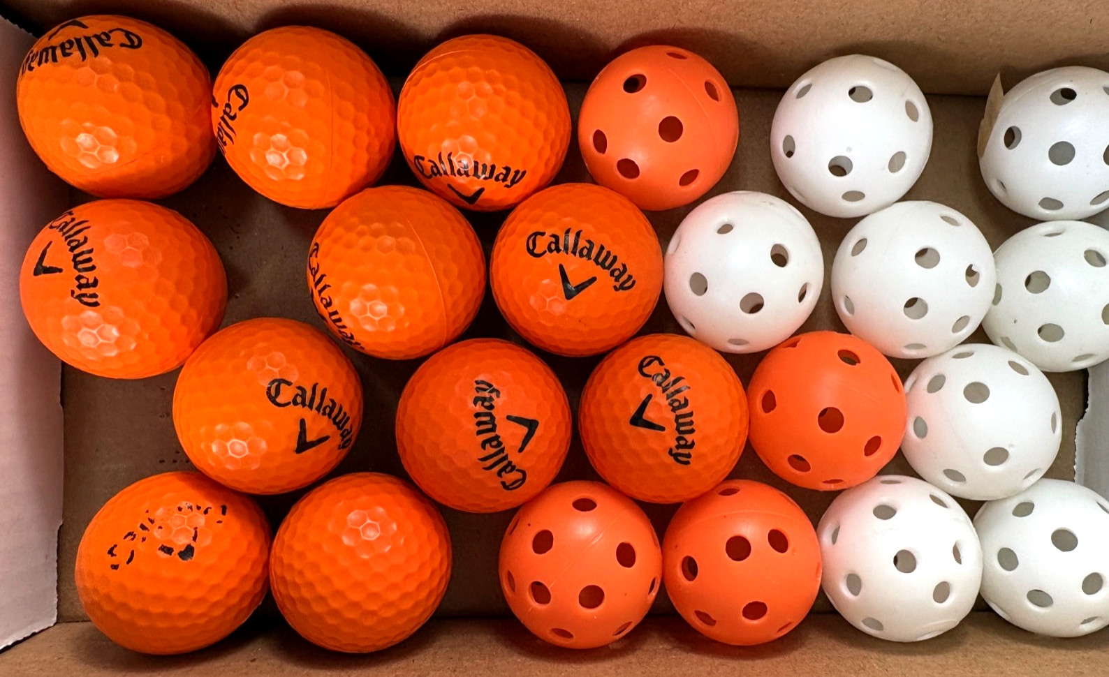 Balls (11) & Wiffle Balls (11) Total 22 Balls