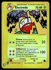 Electrode 36/144 Skyridge Reverse Holo Uncommon Pokemon on eBay
