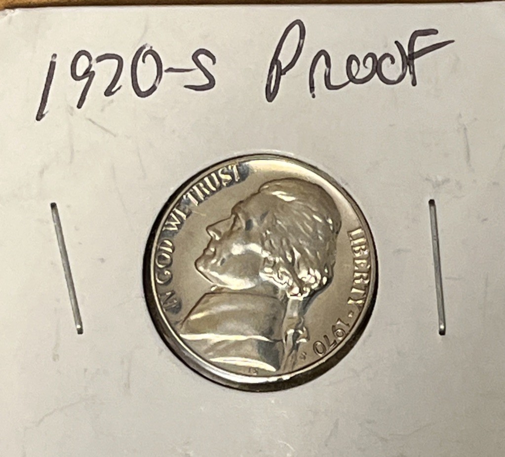 1970 -S Jefferson Nickel Proof Coin | eBay