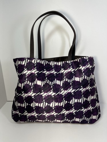 Henri Bendel NY Izak Zenov Nylon Girl Shopper Tote Bag Reversible Fashionista - Picture 6 of 18