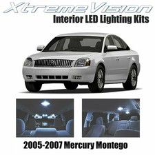 Xtremevision Interior Led For Mercury Montego 2005-2007 6 Pcs Cool White Xtremevision Interior Led For Mercury Montego 2005-2007 6 Pcs Cool White