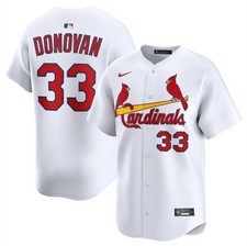 Men's Louis Cardinals #33 Brendan Donovan Player Cool Base -All Sittched*