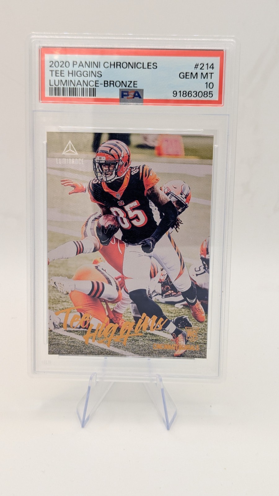 Tee Higgins Panini Chronicles Luminance #214 Bronze