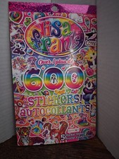 Lisa Frank Sticker Book 5 Sticker Sheets 600 Stickers Bendon New Booklet