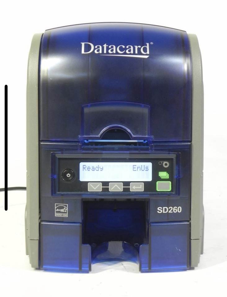 Datacard Device Datacard SD260 PX10 USB Ethernet Thermal ID Card Printer | eBay