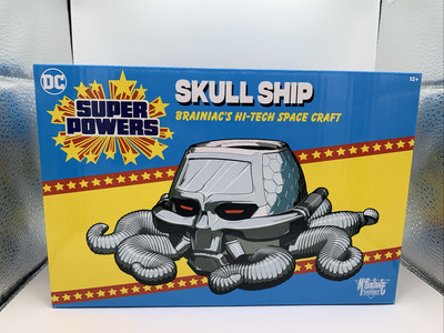  Sealed  McFarlane Toys DC Super Powers Skull Ship Brainiac Hi-Tech Spacecraft