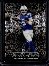 2023 Leaf Trinity Mega Box Anthony Richardson Steel Donut Circles Silver RC #/10