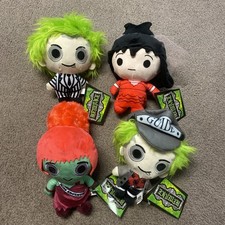 Set If Collectible Plush Toys Based On The Characters From The Movie Beetlejuice